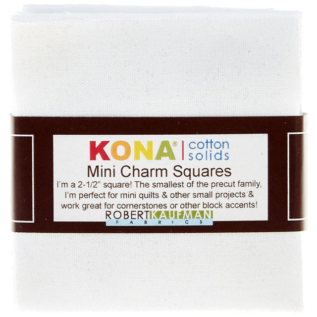 Robert Kaufman Fabrics Kona Cotton Lovely Palette Charm Squares 5