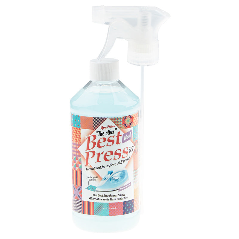 Mary Ellen's Best Press Starch Spray for Ironing, 20 Sewing Clips 