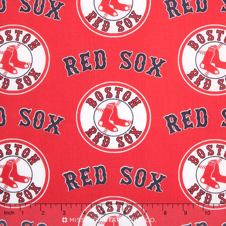 Boston Red Sox Navy MLB Cotton Fabric