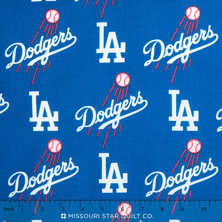 Fabric Traditions MLB Los Angeles Dodgers Vintage Cotton 14418-B (WA)