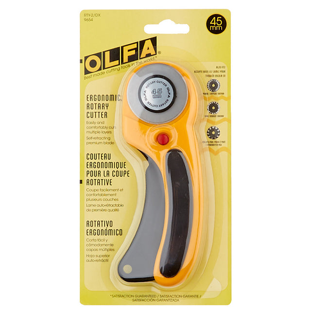 OLFA® 45mm Deluxe Rotary Cutter – Sew It