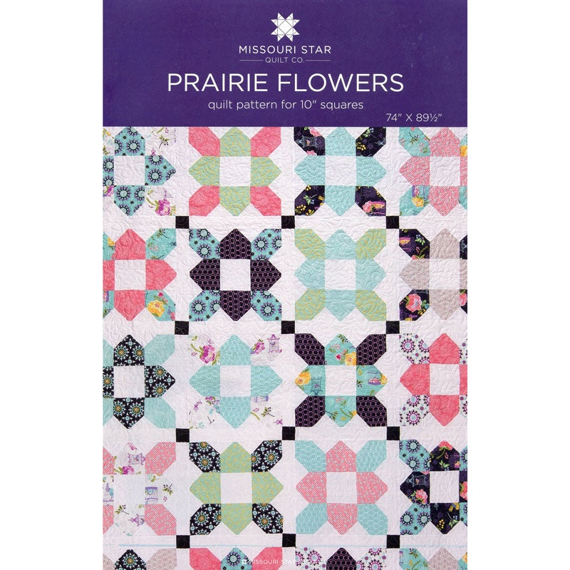 Quilt Pattern-hard Copy Pattern Prairie Blooms Quilt 