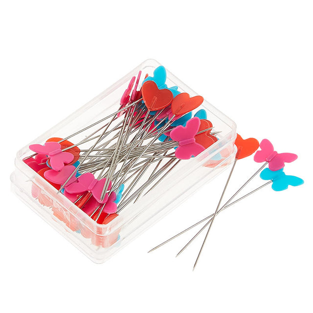 200 PCS Flat Head Pins, Straight Pins, Sewing Pins for Fabric, Button  Colored Heads Quilting Pins, B…See more 200 PCS Flat Head Pins, Straight  Pins