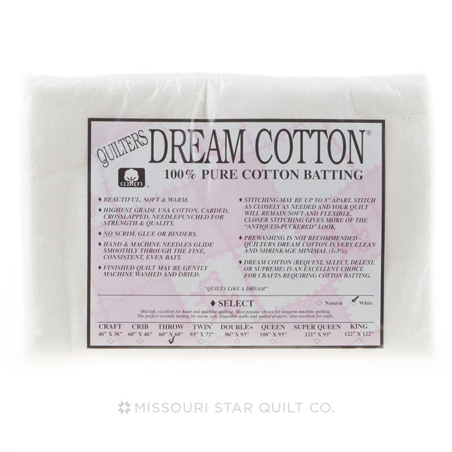 Quilter's Dream Fusible Throw Batting