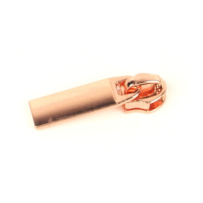 Sallie Tomato Four Zipper Cord Ends Rose Gold