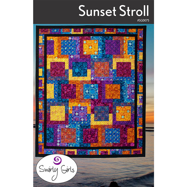 A-OK Sunset 56 by 68 5 Yard Quilt Pattern