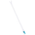 Zipper 18" - White